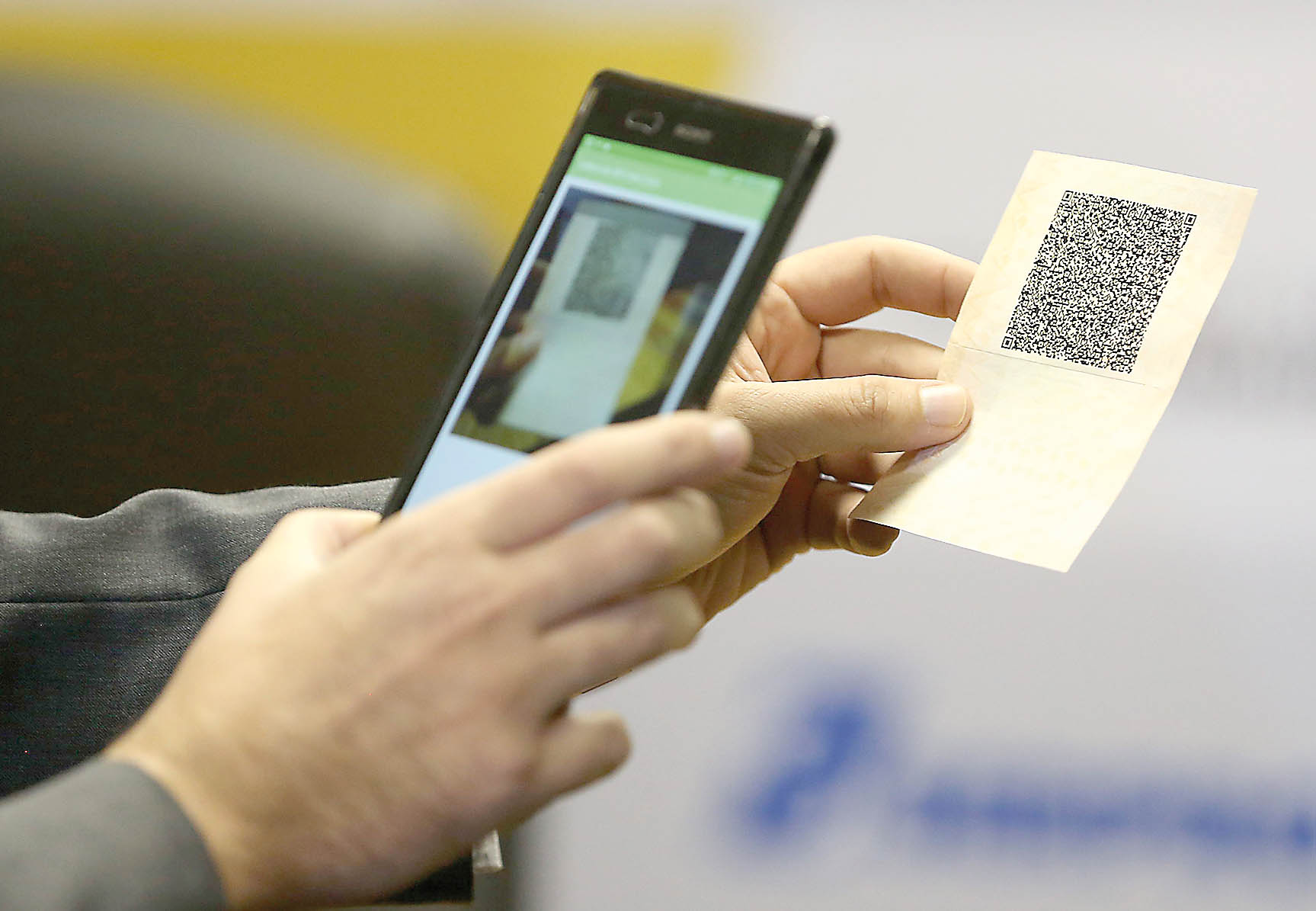 Brasília - A nova Carteira de Habilitação (CNH) com o QR Code já implementado foi apresentada hoje (José Cruz/Agência Brasil)