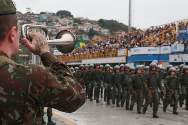 Desfile em Florianópolis em 2019. Foto: Julio Cavalheiro / Arquivo / Secom