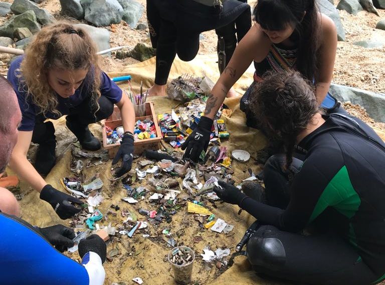 Fotos: Laboratório de Mergulho Científico da Escola do Mar da Univali/Divulgação