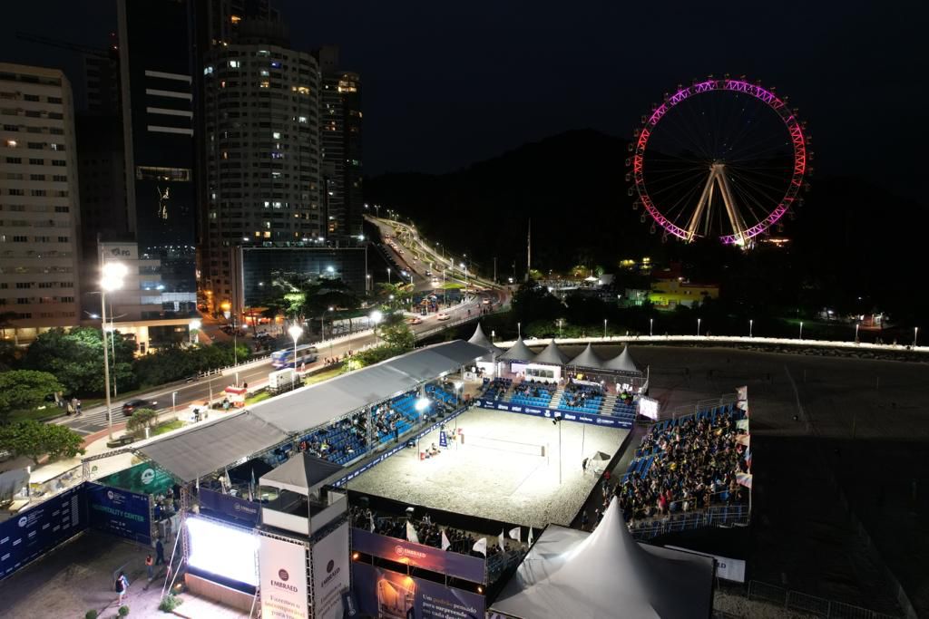 Balneário Camboriú (SC) recebe etapa do circuito mundial de Beach em abril  - Lance!