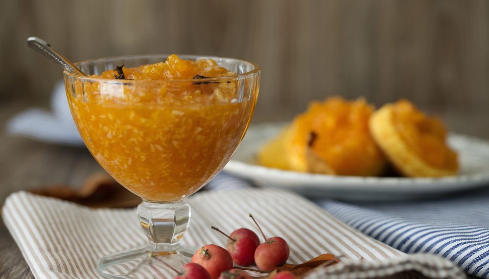 Sweet pumpkin with coconut (2), famous food recipes of Brazil cuisine