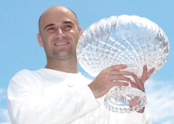 Foto do Instagram de Andre Agassi