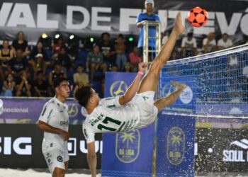 Divulgação/Liga Nacional de Futevôlei