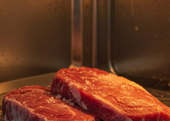 descongelar carne microondas